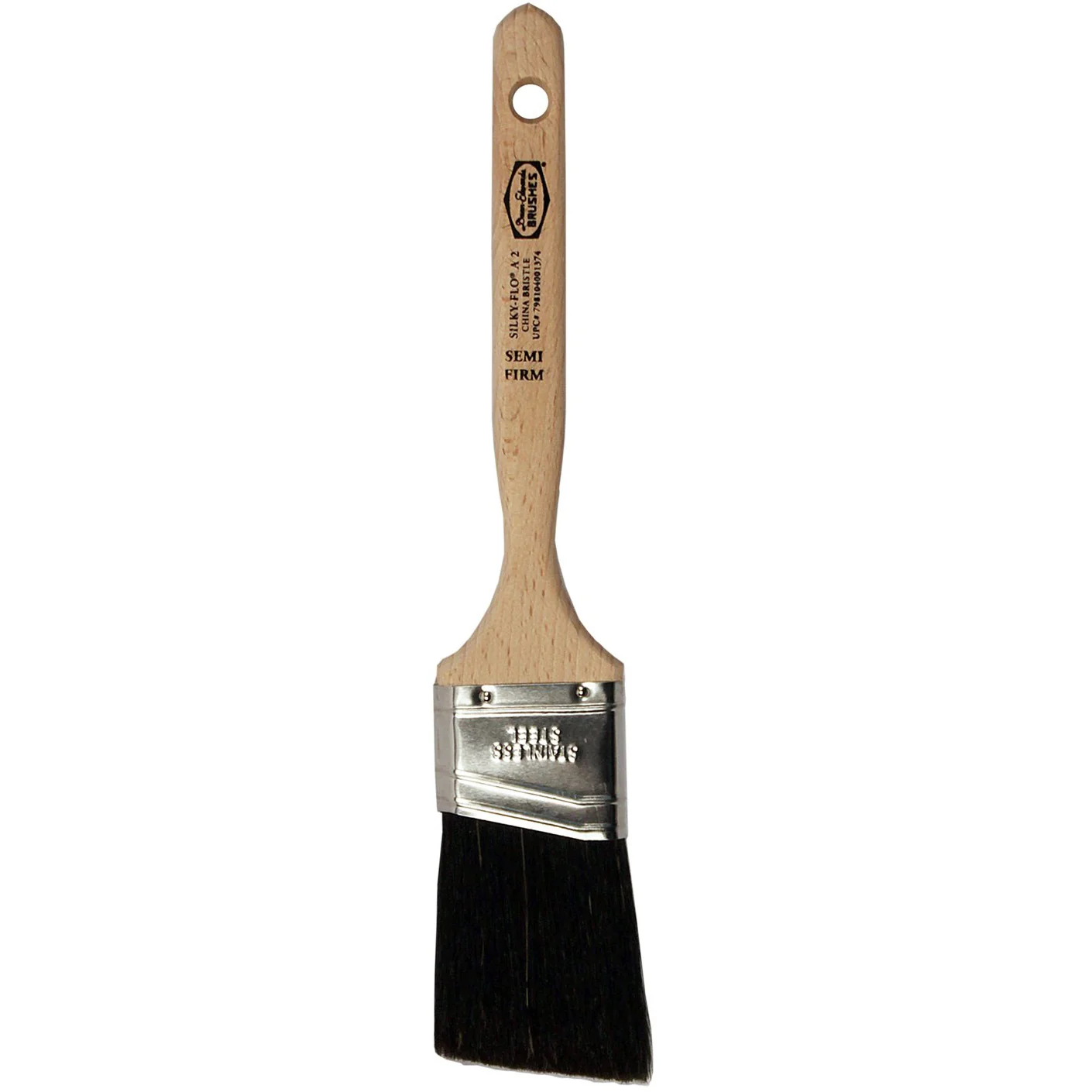 Dunn-Edwards Silky-Flo Angular Chinese Bristle Brush - Image 2